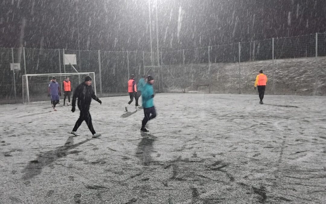 První trénink v novém roce