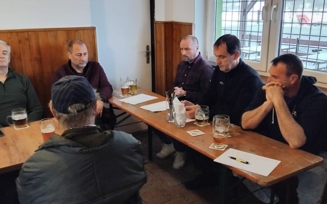 Proběhla výroční schůze členů